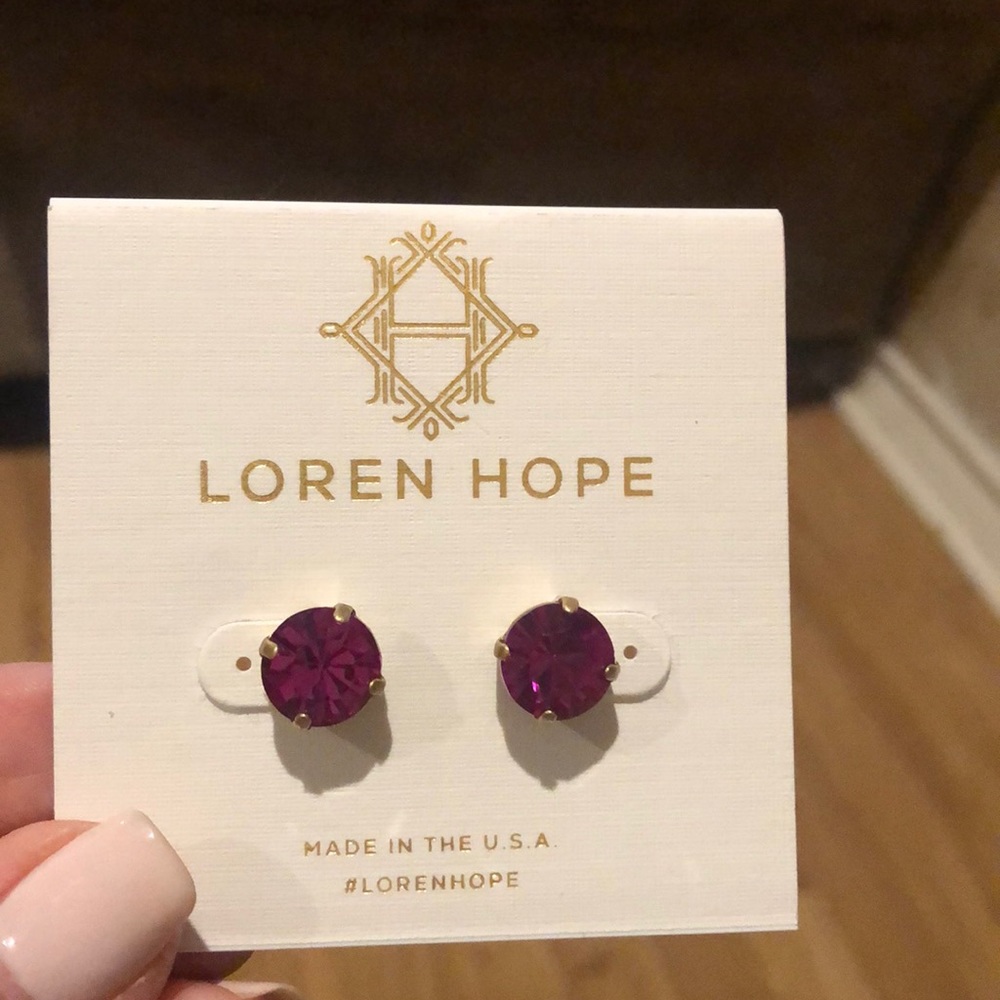 Loren Hope Stud Earrings